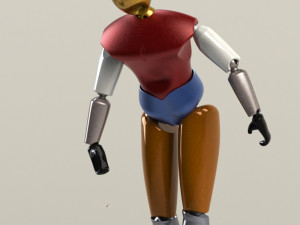 Human robot 3D Модель