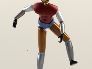 Human robot 3D Модель
