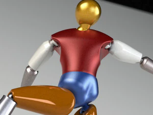 Human robot 3D Model