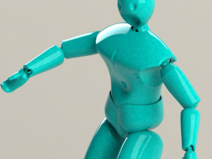 Human robot 3D Модель
