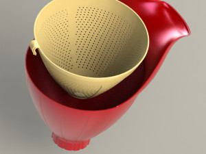 facilitator funnel bottle funnel 3D मॉडल