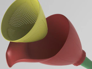facilitator funnel bottle funnel 3D Model