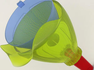 facilitator funnel bottle funnel 3D Model