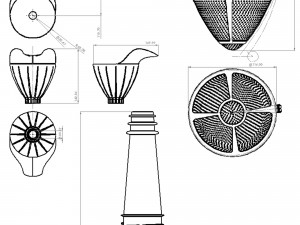 facilitator funnel bottle funnel 3D मॉडल