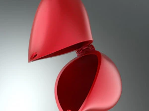 heart gift box 3D Model