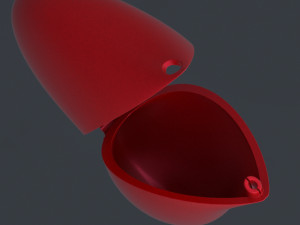 heart gift box Model 3D