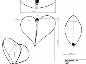 heart gift box 3D Model