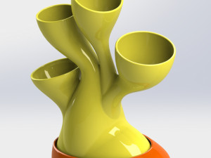 mushroom vase 3D Model