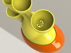 mushroom vase 3D Model