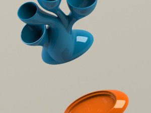 mushroom vase 3D Model