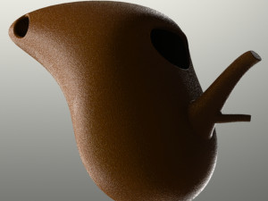 hanging birds nest Model 3D