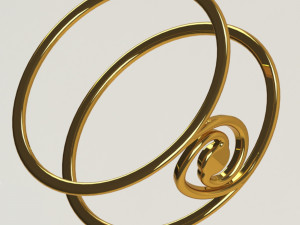 ring golden ratio 3Dモデル