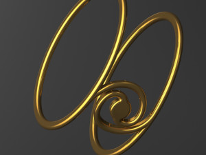 ring golden ratio 3D Модель