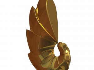 spiral earring 3D मॉडल