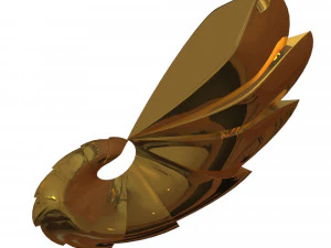 spiral earring 3D Model