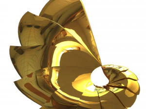 spiral earring 3D Model