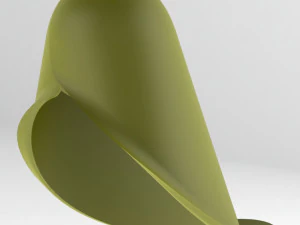 ceiling light inverse flower 3D Model