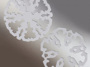 fiocco di neve Modello 3D