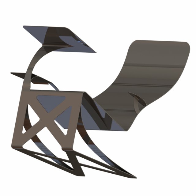 laptop chair Modello 3D .c4d .max .obj .3ds .fbx .stl .blend 