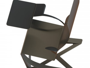 laptop chair Modello 3D