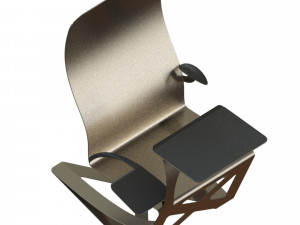 laptop chair Modello 3D