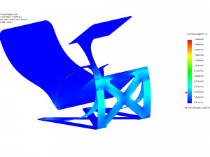 laptop chair Modello 3D