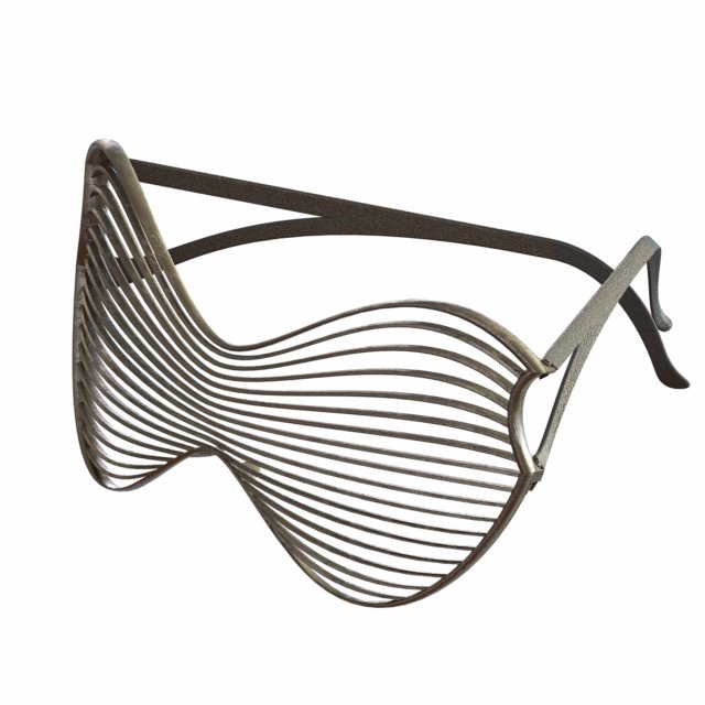 shutter shade sunglasses Model 3D .c4d .max .obj .3ds .fbx .stl .blend 
