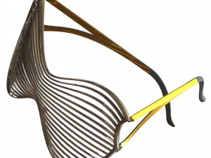 shutter shade sunglasses 3D Model