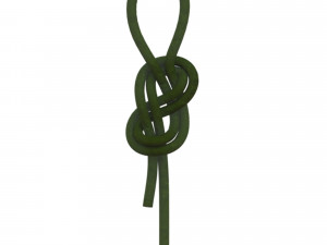 figure 8 follow knot 3Dモデル