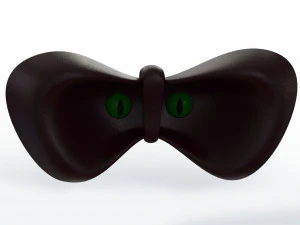 cat eyes bow tie 3D Model