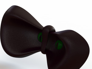 cat eyes bow tie 3Dモデル