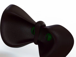 cat eyes bow tie 3D Model