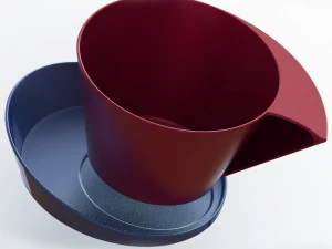 кома чашка 3D Модель