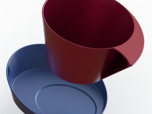 comma cup 3D Model