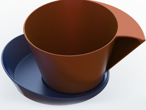 comma cup 3D Model