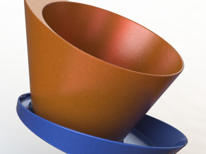 comma cup 3D Model