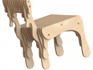 drop seat 3Dモデル