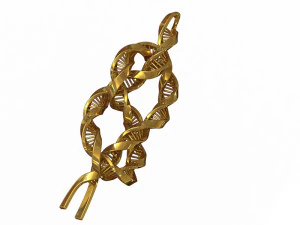 dna knot earring 3D Model