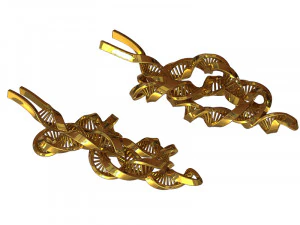 dna knot earring 3D Model