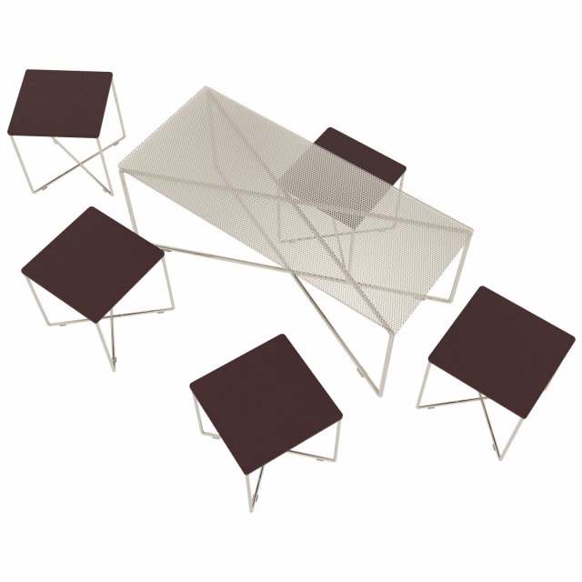 stool and table 3Dモデル .c4d .max .obj .3ds .fbx .stl .blend 