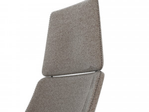 chair in yellow 3D-Modell