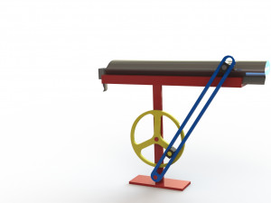 quick return mechanism 3D Модель
