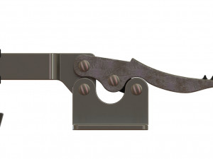 toggle clamp Modelo 3D