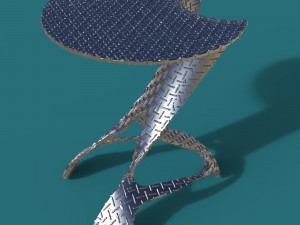 industrial seat 3D Model