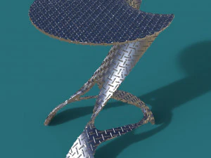 industrial seat 3D Model