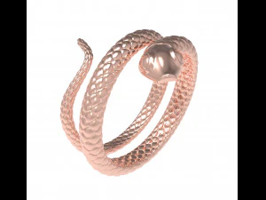 anel de cobra Modelo 3D