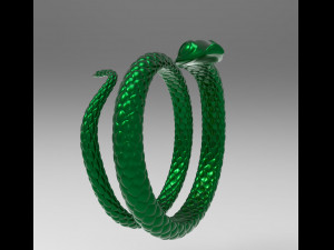 snake ring 3Dモデル