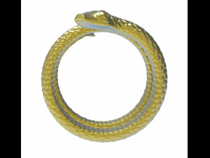 snake ring 3Dモデル