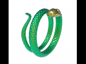 snake ring 3Dモデル