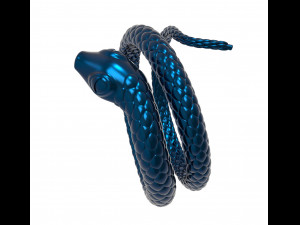 snake ring 3Dモデル